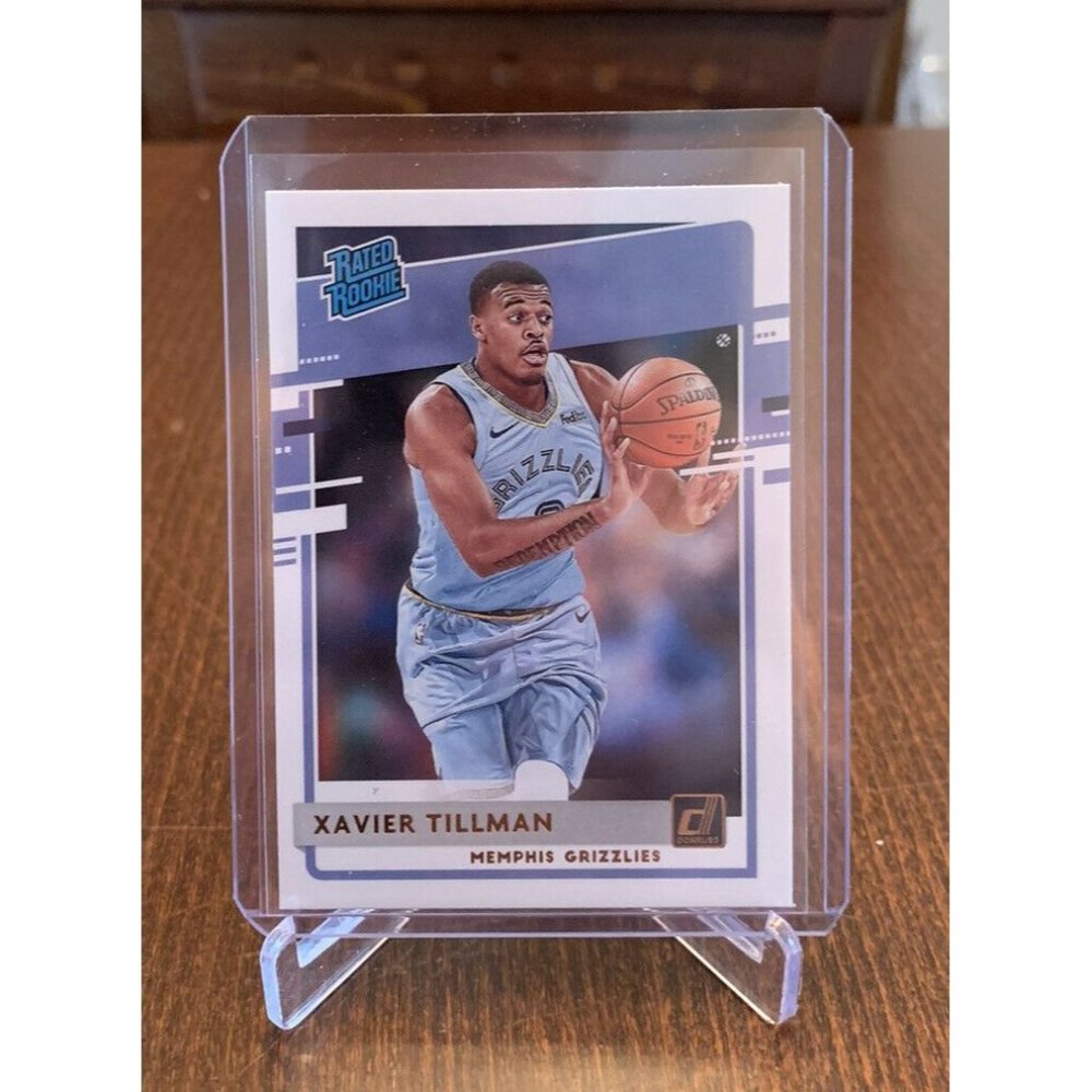 2020 2021 Donruss Basketball Xavier Tillman Rookie NBA Card Cards